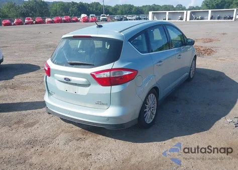 2013 Ford C-Max Hybrid Sel z USA, uszkodzony, nr VIN 1FADP5BU2DL520642